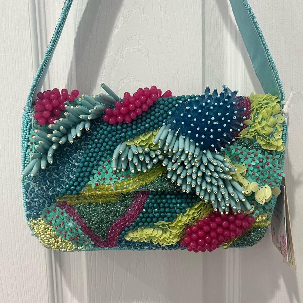 Viral Colorful Beaded Bag